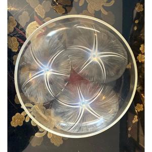 René Lalique – “volubilis” Bowl – Opalescent Glass – Circa 1930