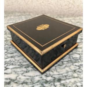 XIX Postage Stamp Box Napoleon III Period