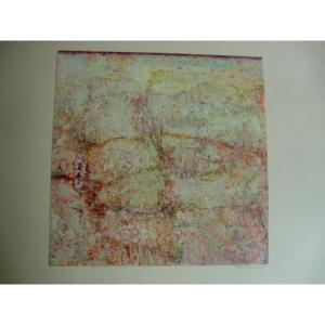 Sorgue Jm (1924-2010) Small Formats Colors 1960s Oil, Wax Crayons And Scraping