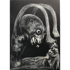 "saint John The Apocalypse" Book Illustrated By Goerg 1945