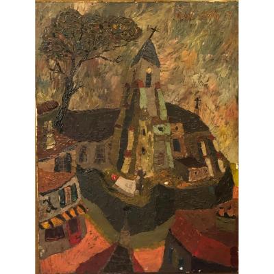 Oil On Canvas From Pierre Chély