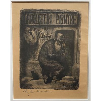 Print On Vellum. Louis Anquetin