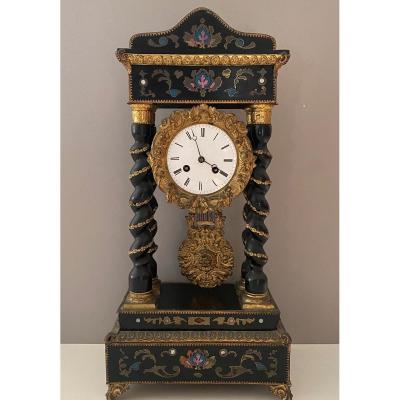 Napoleon III Column Clock