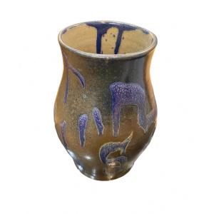 Gres Vase By Léon Pointu