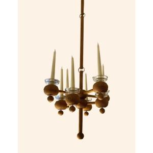 Aarikka Chandelier, Circa 1970