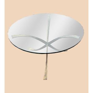 Table By Michel Mangematin, Circa 1970