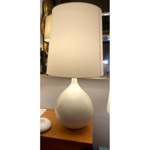 Grande Lampe En Céramique, Atelier De Charolles 