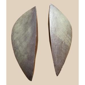 Pair Of "ghorfa" Ceramic Sconces, Natasha Daklh Design, 2023