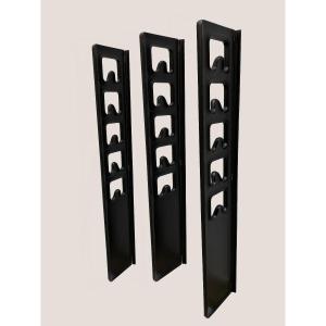 Suite Of 3 Mobile Wall Coat Racks 1970