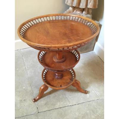 Pedestal Tripod In Ash Period Restoration