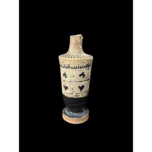 Ancient Lekythos, Greece, Classical Period (475–450 B.c.) – Ceramic/terracotta