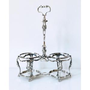 Solid Silver Cruet Ghent 1758 Carolus Theodorus De Rynck
