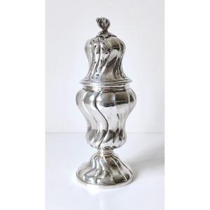 Solid Silver Sugar Shaker Liège 1776 Antoine-sébastien Houtain 