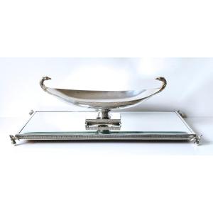 Sterling Silver Empire Style Centerpiece With Display 