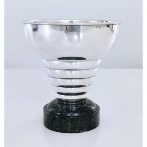 Art Deco Cup In Solid Silver 
