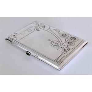 Art Nouveau Solid Silver Box From Russia 