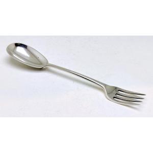 Solid Silver Sick Spoon, London 1795