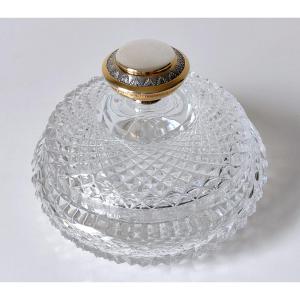 Candy Box In Crystal And Sterling Silver