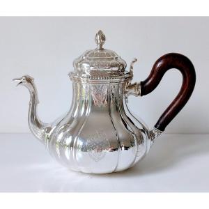 Solid Silver Teapot Brussels 1831-1868