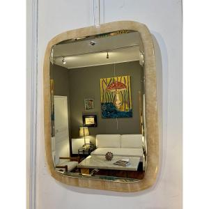 Large Onyx Wall Mirror - Italy 1970