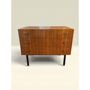 Small Scandinavian Teak Chest Of Drawers - Sweden, 1960s