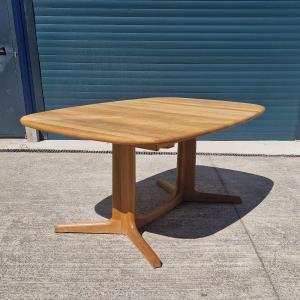 Large Scandinavian Dining Table In Solid Oak