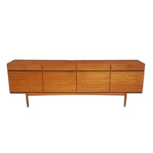 Large Vintage Scandinavian Teak Sideboard, Ib Kofod-larsen
