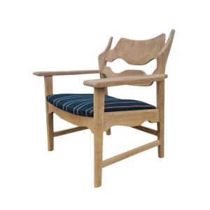 Razor Blade Armchair In Light Oak Henning Kjaernulf