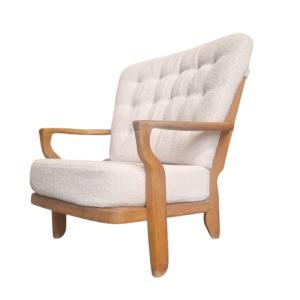 Guillerme And Chambron Romeo Armchair In Light Oak
