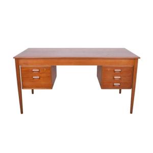 Vintage Scandinavian Teak Desk, Borge Mogensen