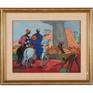 Mayor André. (1898-1984). “walk Around Timbuktu”