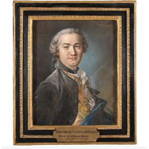 Portrait Of Antoine Le Couteulx De Verclives (1722–1810), Former Mayor Of Rouen, 18th Century