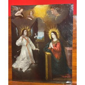 The Annunciation, Attributed To Pieter I Lisaert (1595–1629), 17th Century