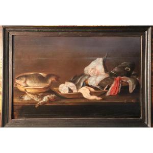 Alexander Adriaenssen (1587-1661). Still Life With Fishes