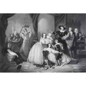 Atelier Rubens Engraving 19th