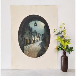 Brittany Dinan Etching Signed Engraving