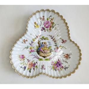 Meissen Saxony Porcelain Large Dish