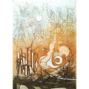 Renée Lubarow Composition Etching 