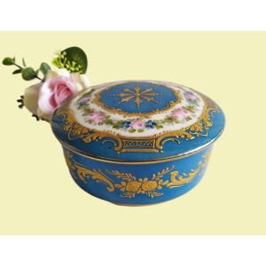 Hand Painted Porcelain Candy Box Manufacture Rebais