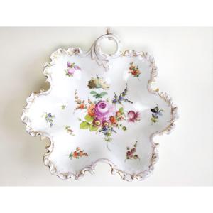 Dresden Hand Painted Porcelain Bowl