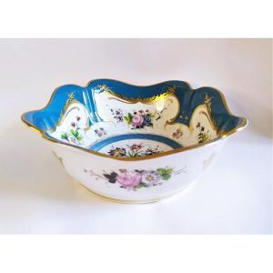 Samson Paris Porcelain Bowl Quadrilobed Salad Bowl 19th Century