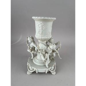 Especially De Table By Biscuit German End Of XIX Century,