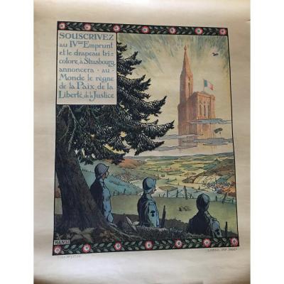 Hansi. Jean-jacques Waltz (1873-1951). Poster: