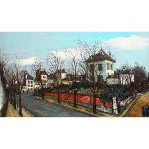 Alphonse Léon Quizet (1885-1955) The Pre-saint-gervais