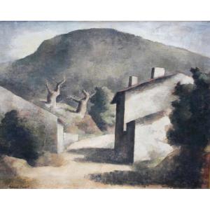 Roland Oudot (1897-1981) The Mas De Provence 
