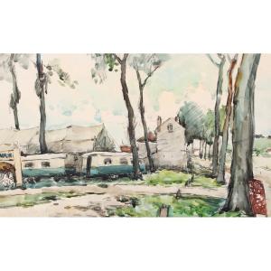 Fernand Herbo (1905-1995) Crecy-en-brie,