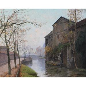 Léon Louis Oury (1846–1929) Mill (probably Near Chartres)