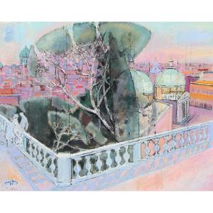 Edouard Georges Mac-avoy (1905–1991) View Of Rome,