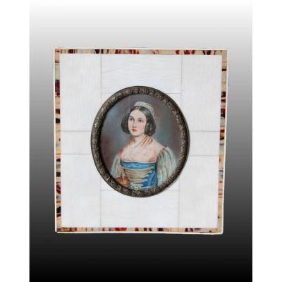 Portrait Of Helene Sedlmayr (1813 - 1898)