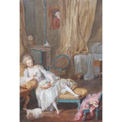 Pair Of Gouache Attributed To Jacques Charlier (c.1720-1790)